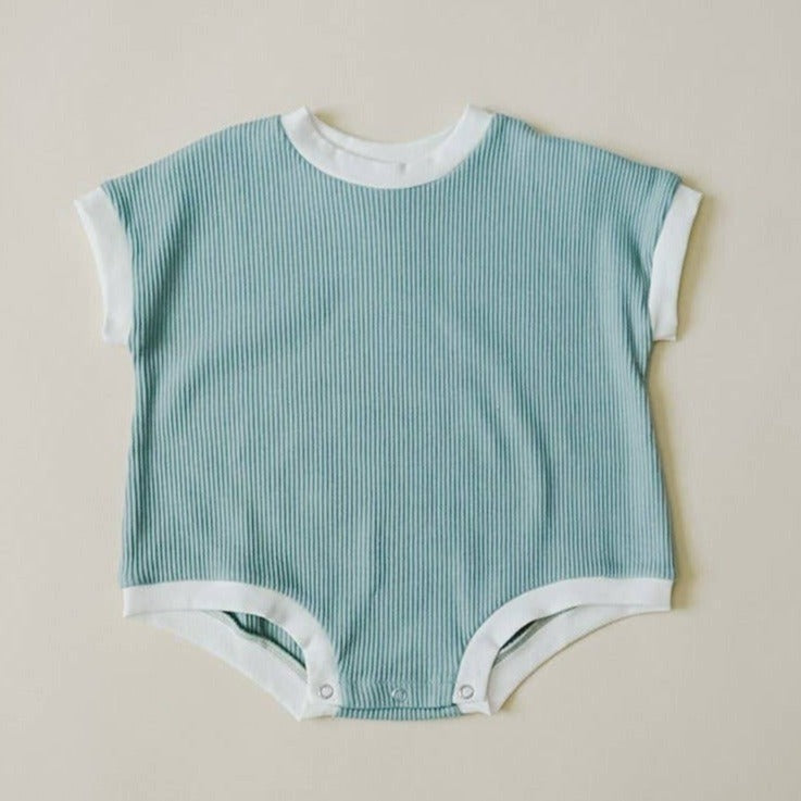 Oversized Romper - Teal