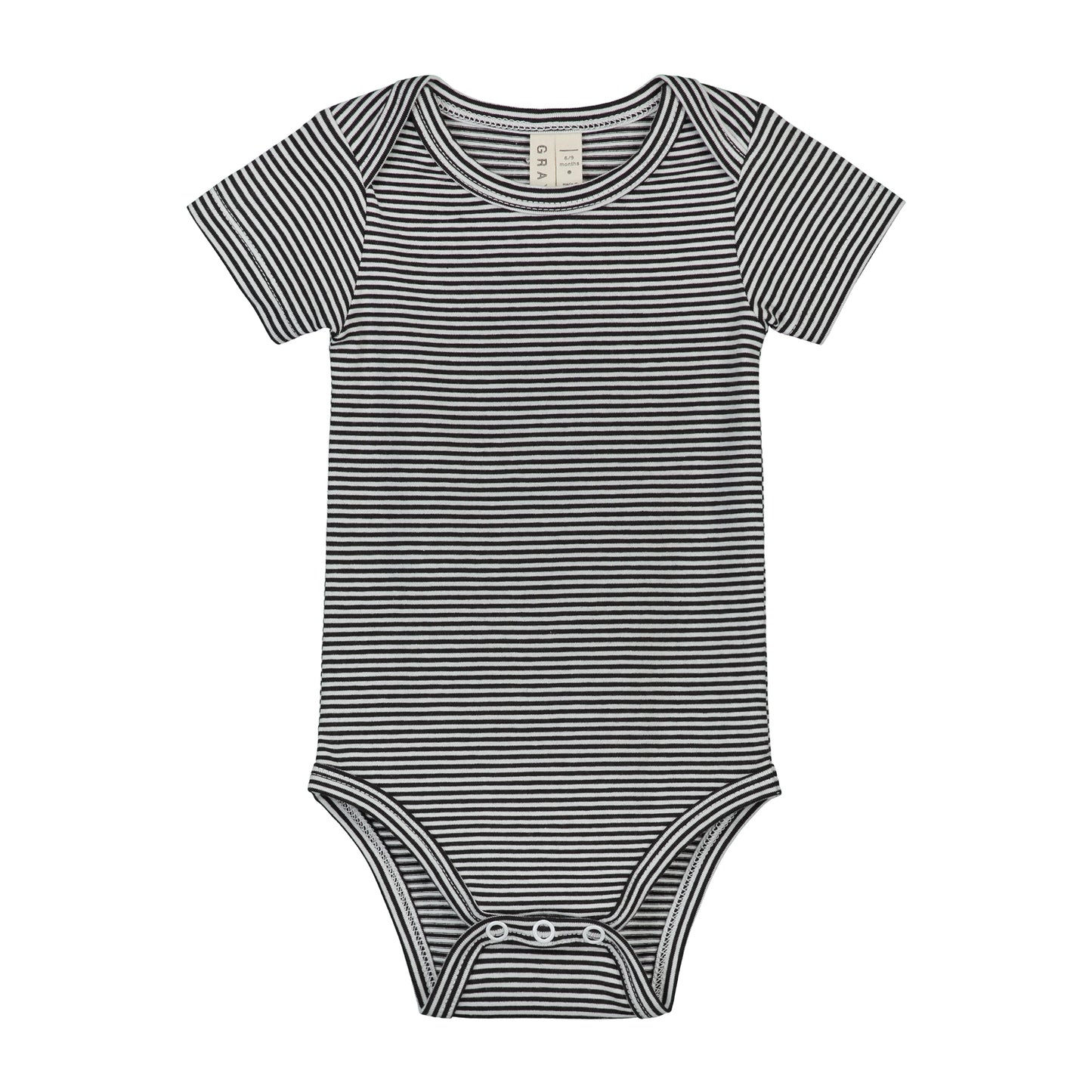 Baby Onesie | Nearly Black/Cream