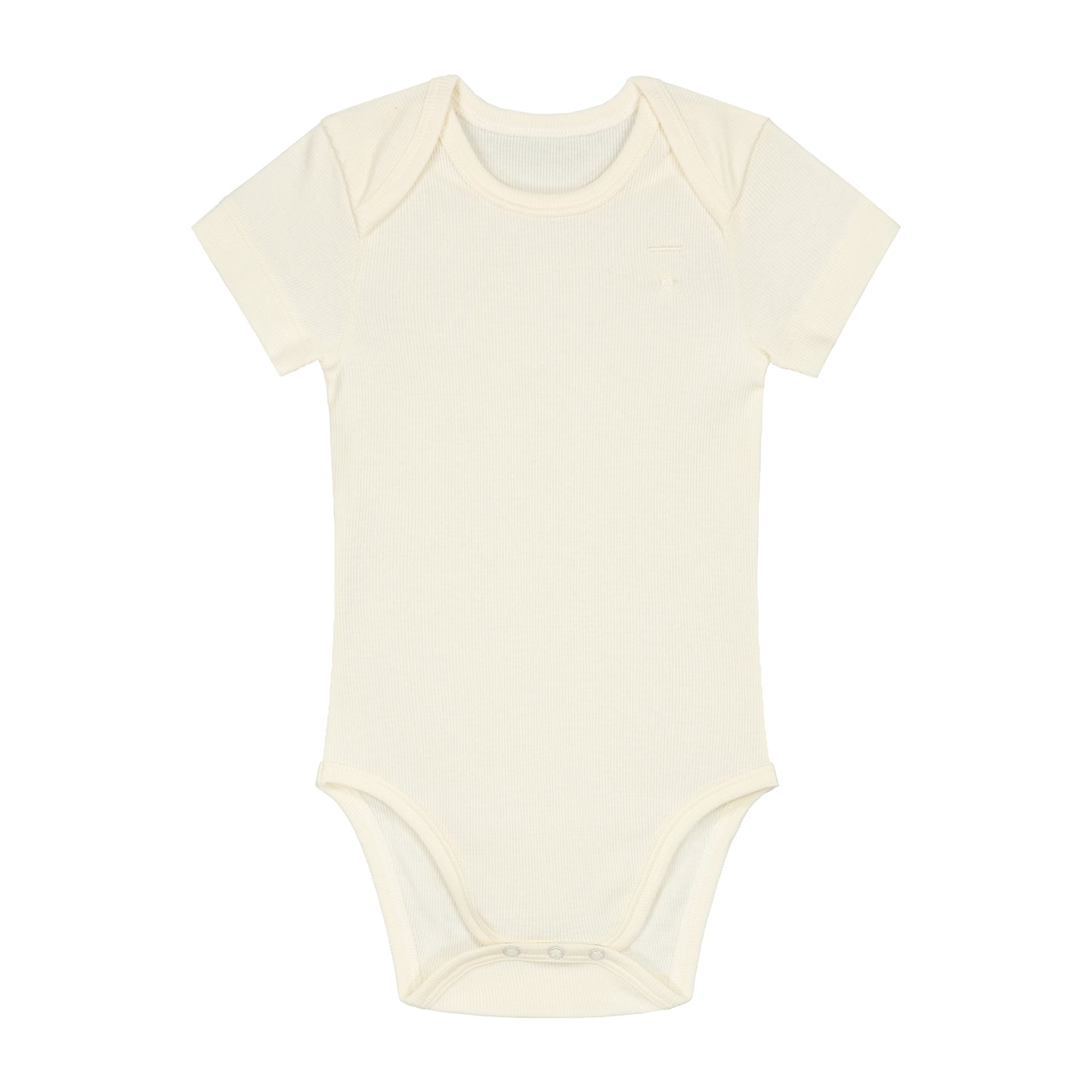 Baby S/S Onesie 2 Pack - Cream