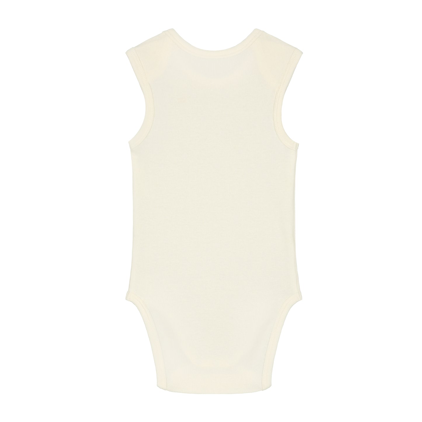 Baby Sleeveless Onesie 2 Pack - Cream
