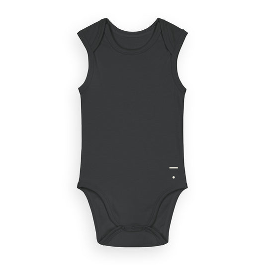 Baby Sleeveless Onesie 2 Pack - Nearly Black