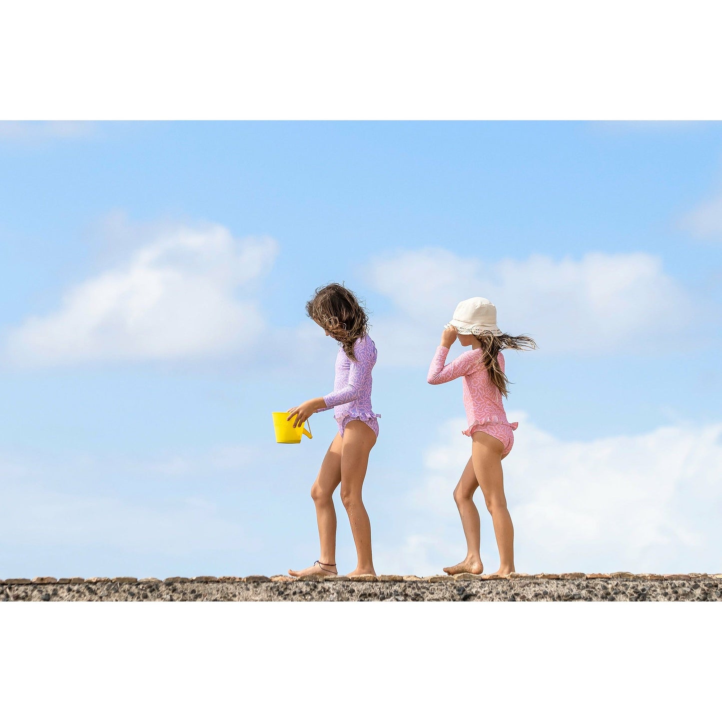 Surf Suit Bashie - Butterflight Orchid