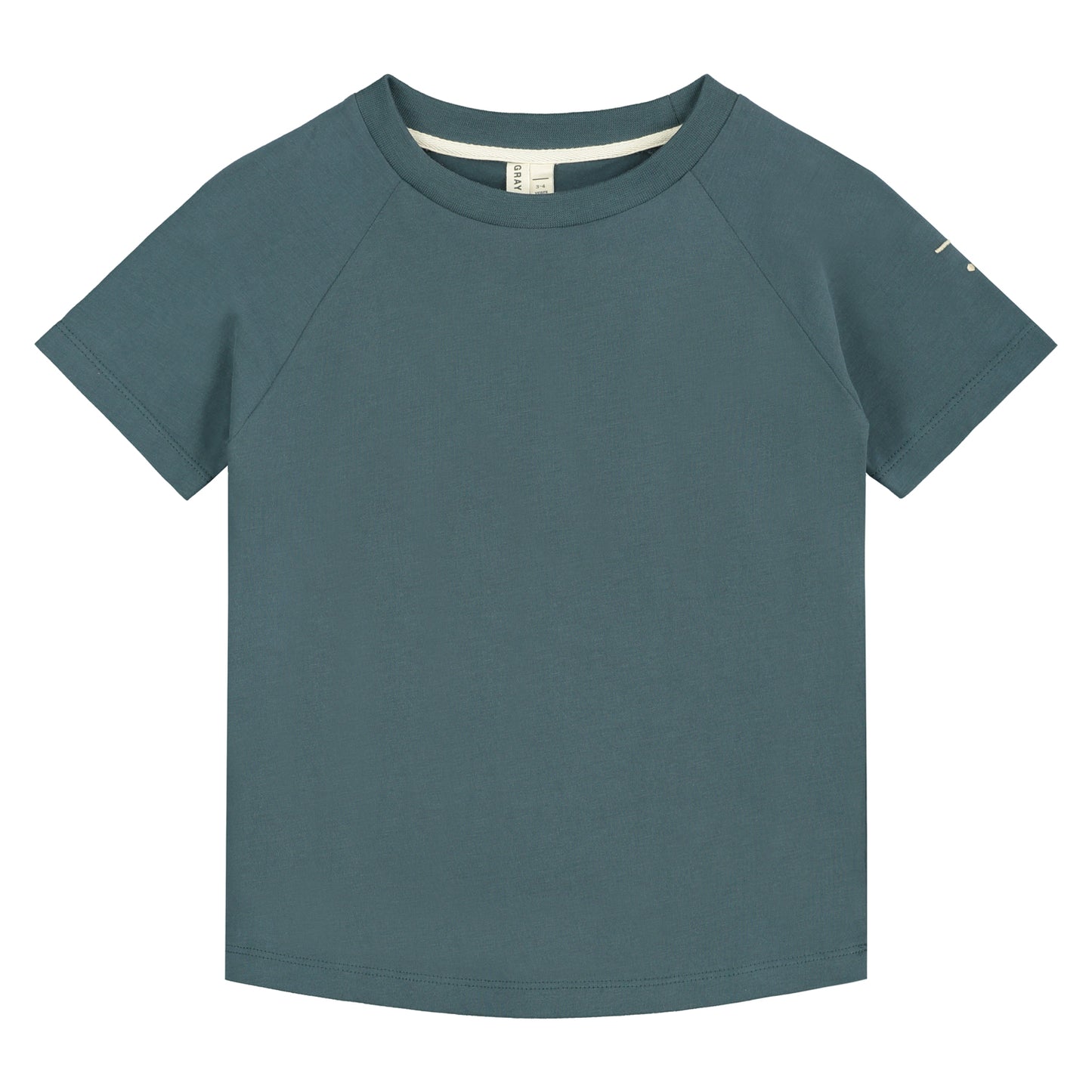 Crewneck Tee - Blue Grey