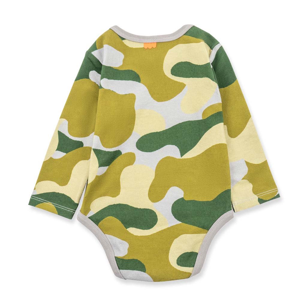 Camo Print Bodysuit