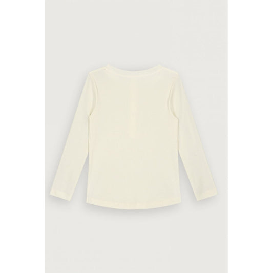 L/S Henley Vest | Cream