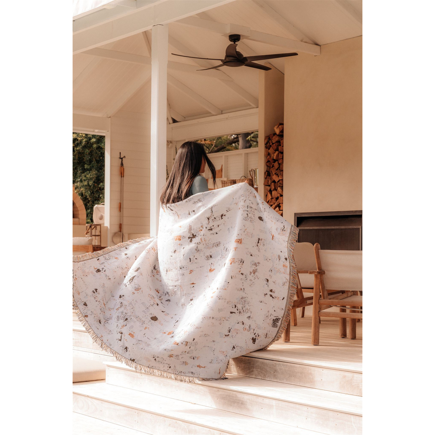 The Rever Reversible Beach Throw