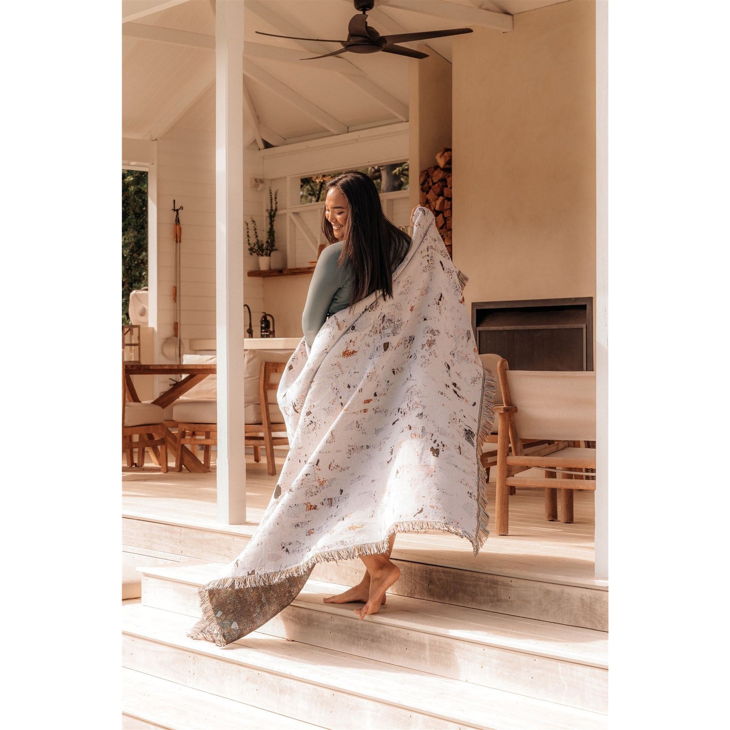 The Rever Reversible Beach Throw