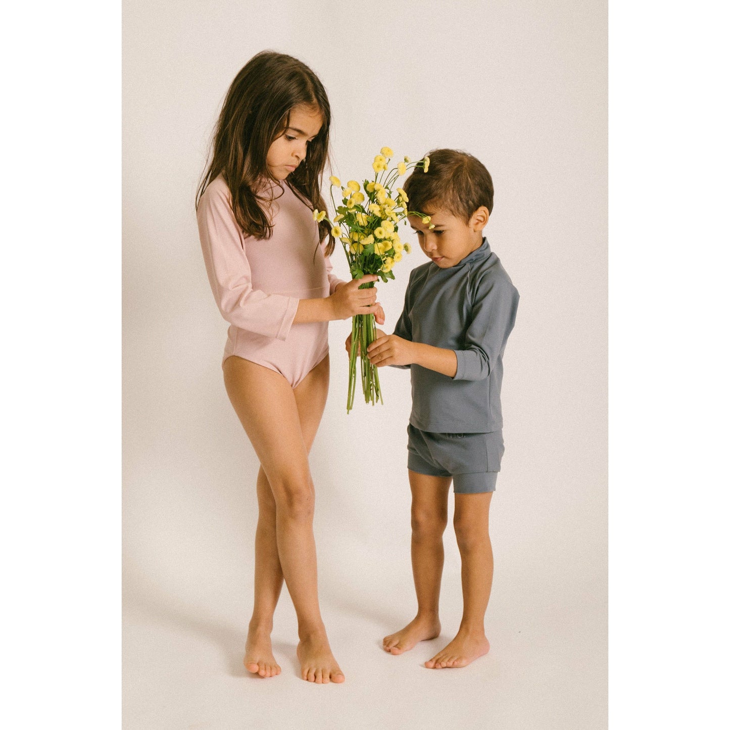 June Long Sleeve One-Piece - Rose