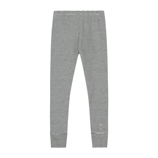 Leggings - Nearly Black/Cream