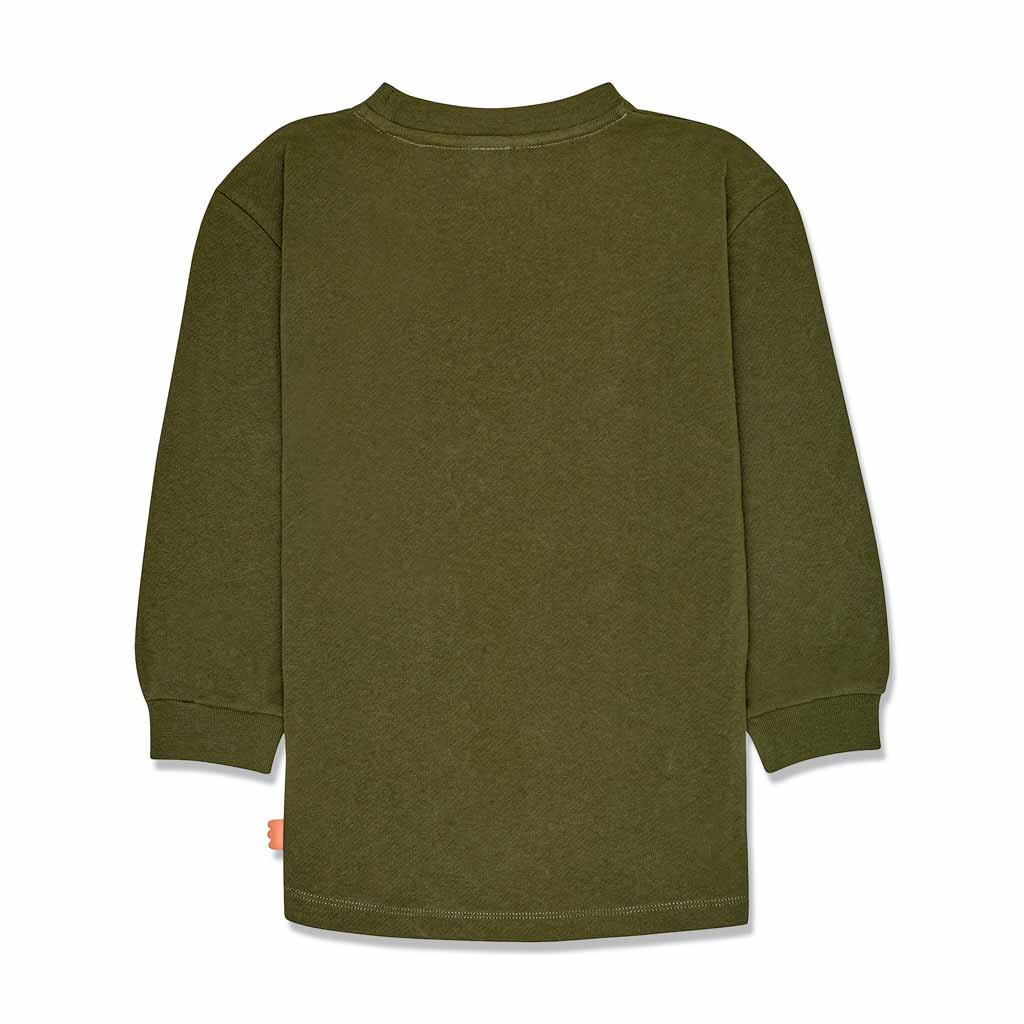 Olive Girl Sweatshirt Dress