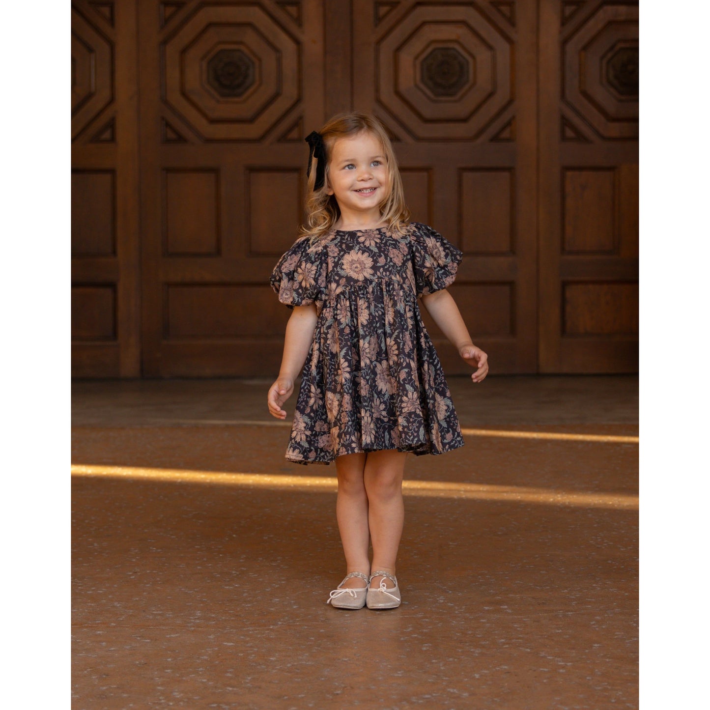Luna Dress || Holiday Bloom