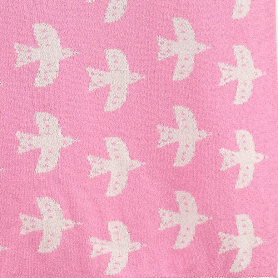 Pink Doves Cardigan