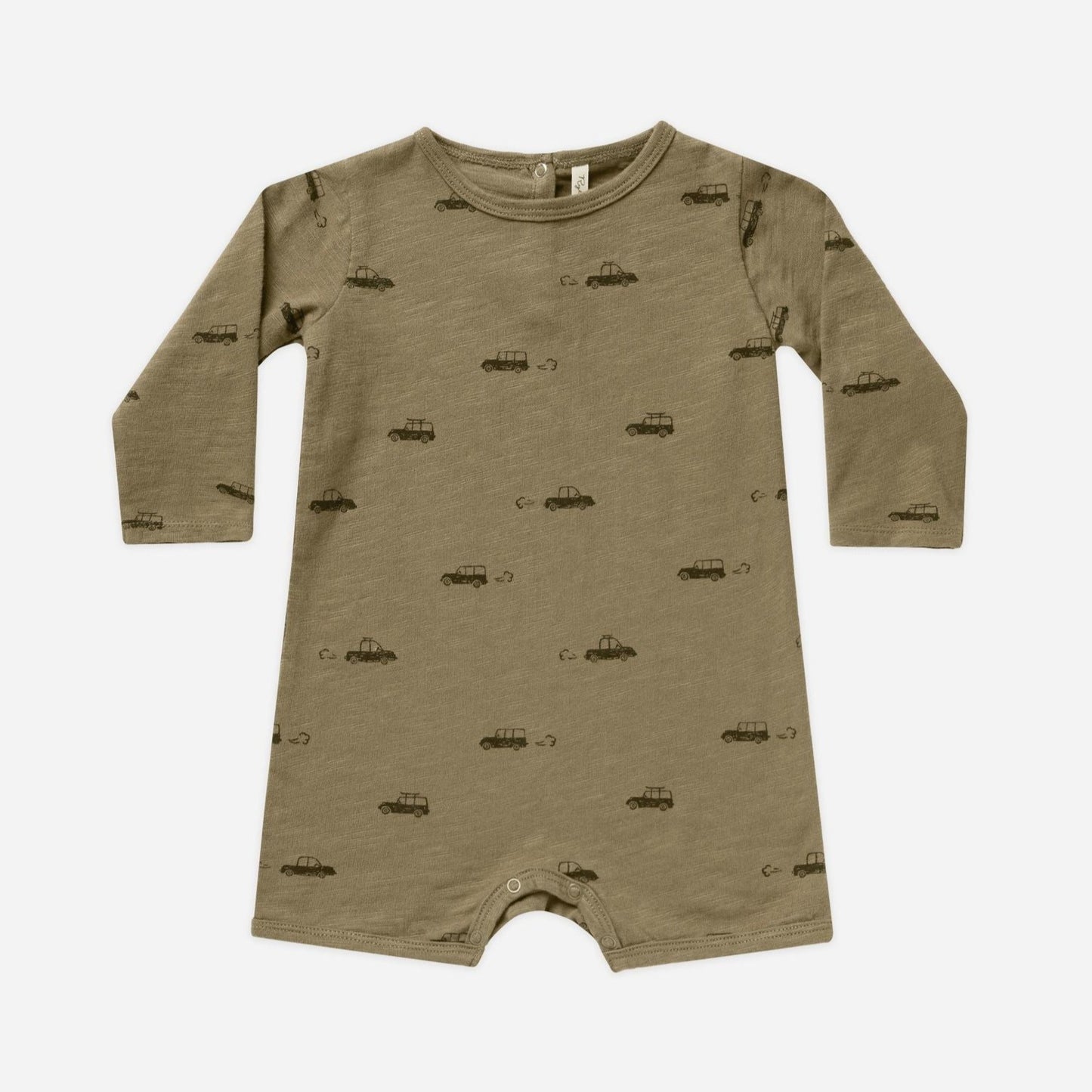 Long Sleeve Dash Romper || Cars