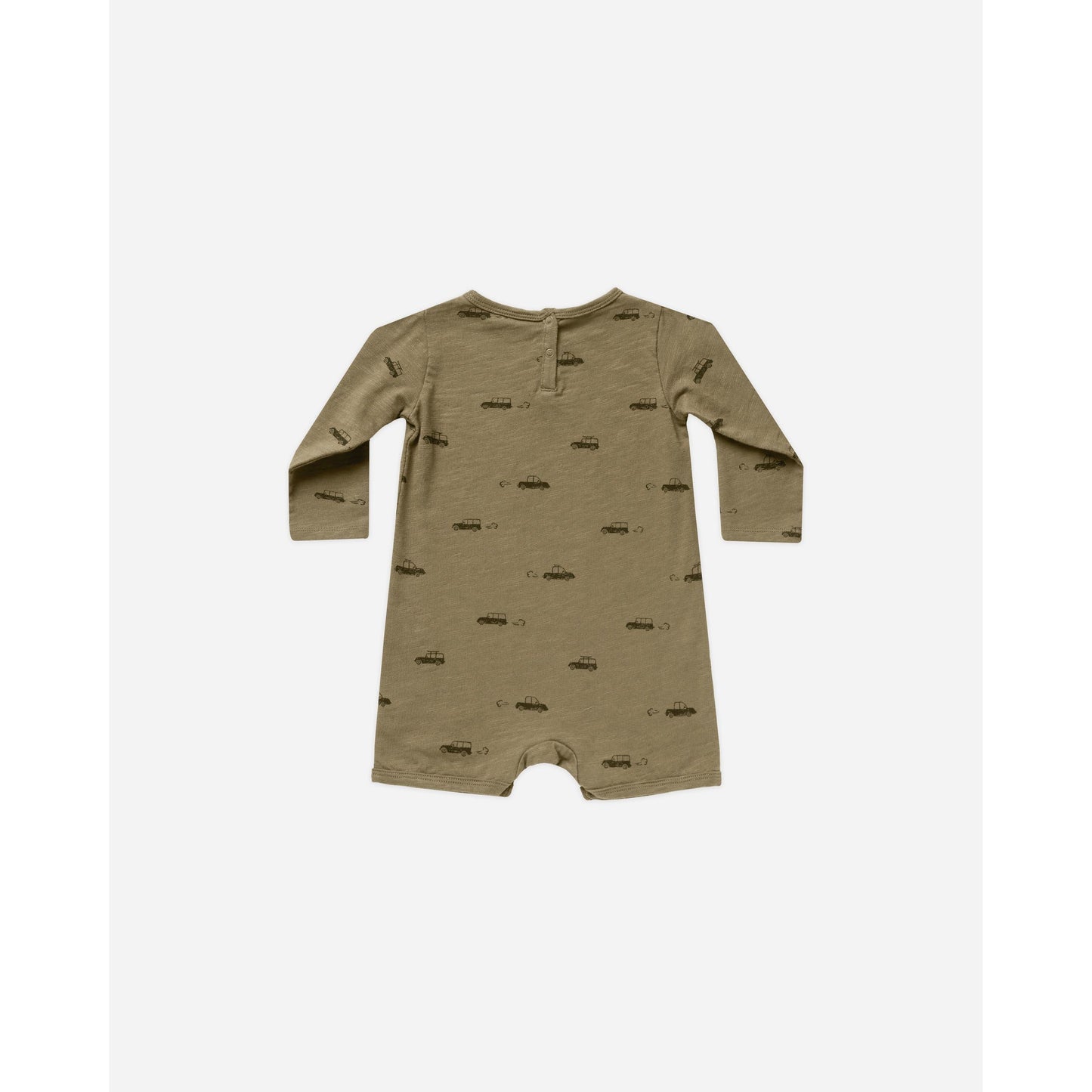 Long Sleeve Dash Romper || Cars