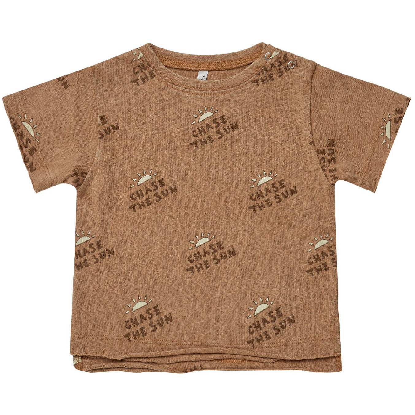 raw edge t-shirt || chase the sun