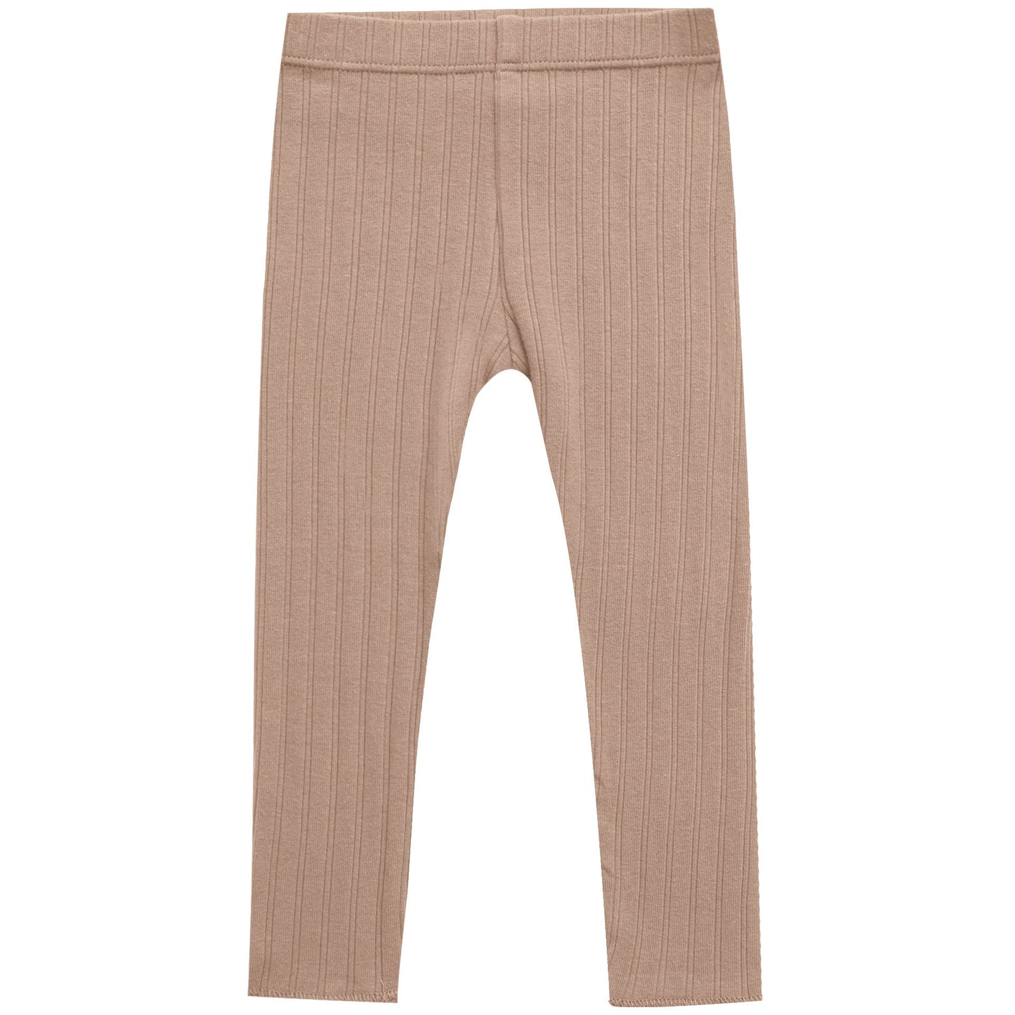 ribbed legging || rose