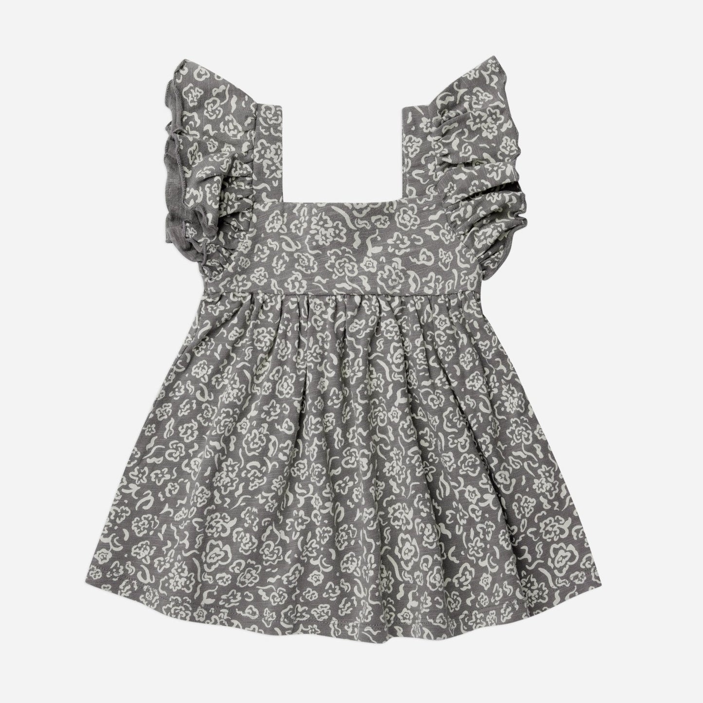 Mariposa Dress || Abstract Flowers