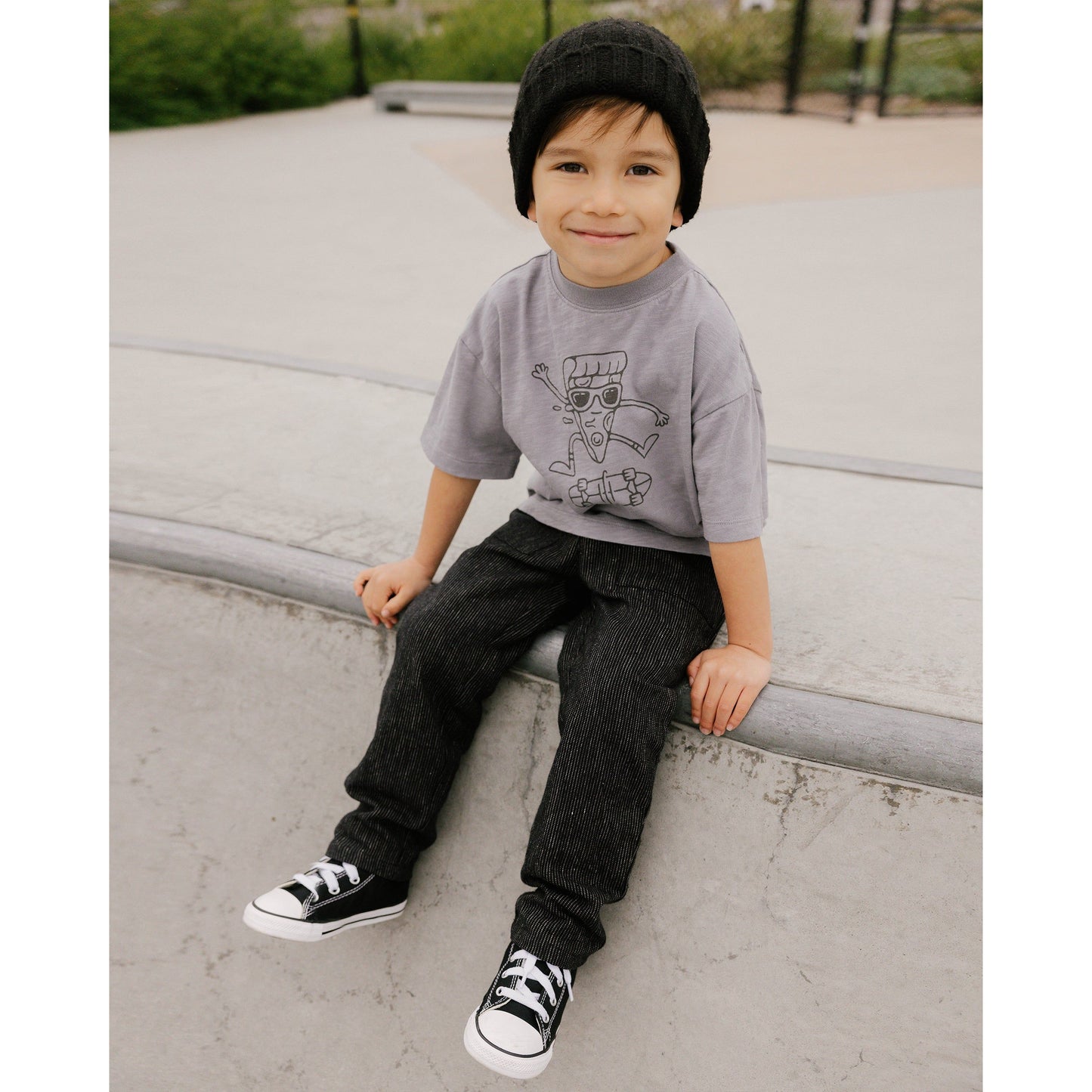 Relaxed Tee || Pizza Man