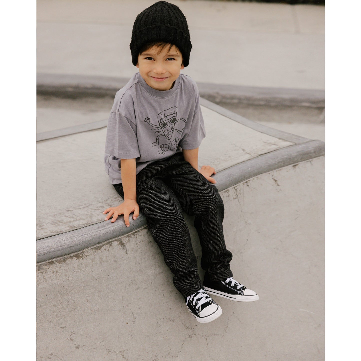 Relaxed Tee || Pizza Man
