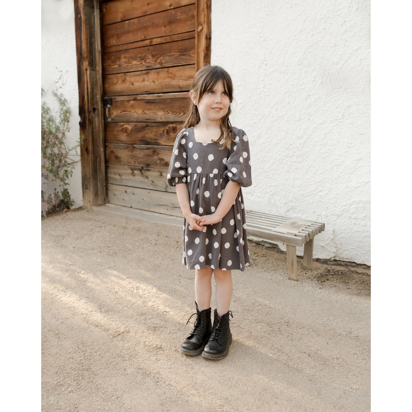 Gretta Babydoll Dress || Dotty