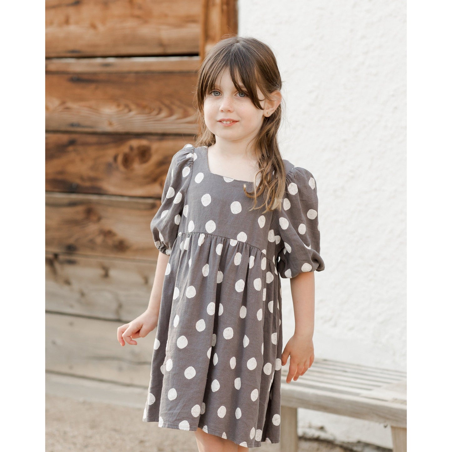 Gretta Babydoll Dress || Dotty