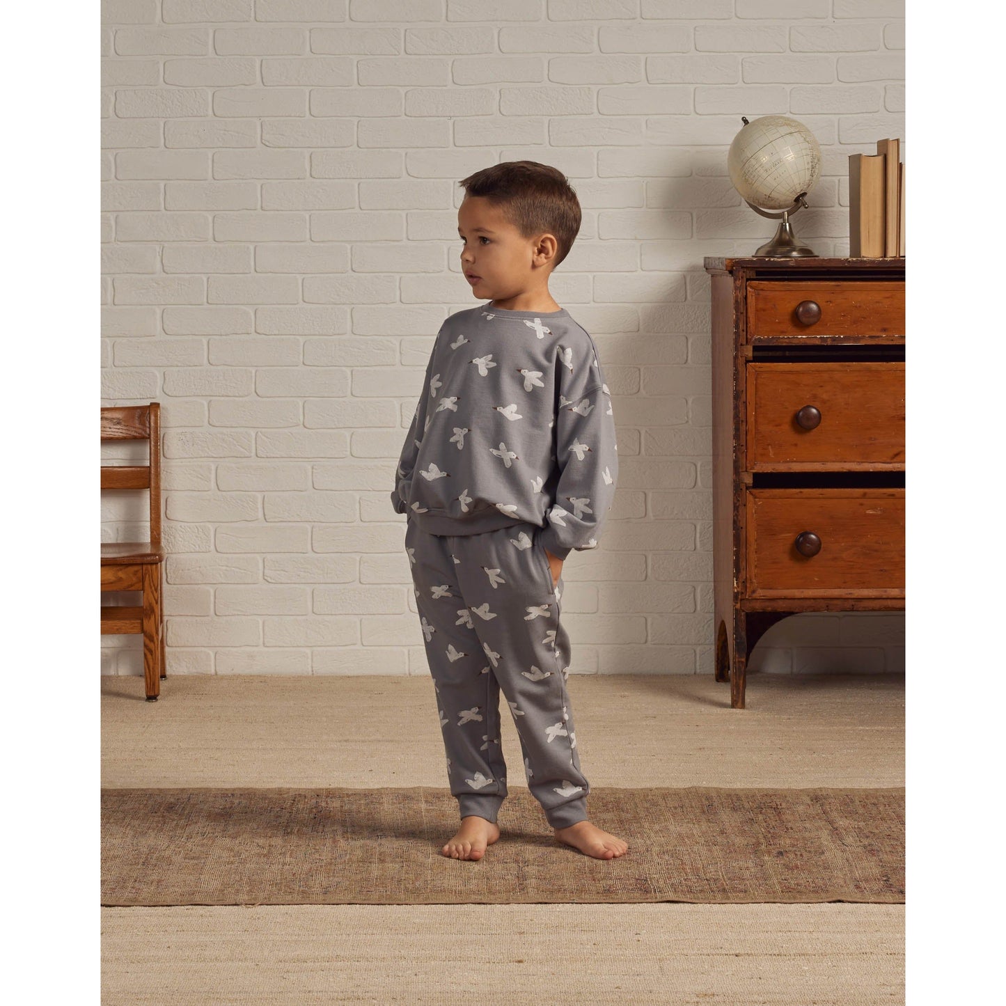 Relaxed Sweatshirt || Birds