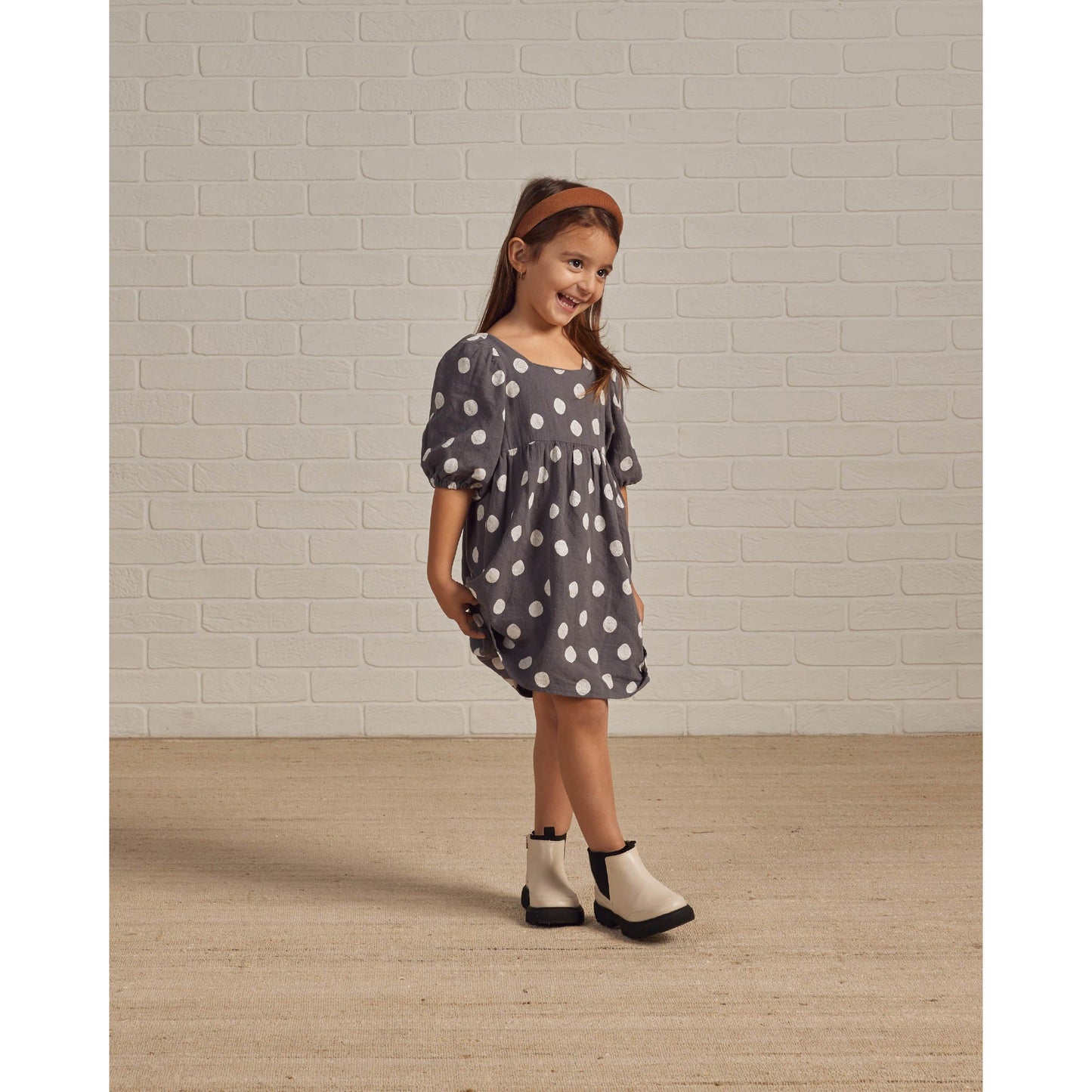 Gretta Babydoll Dress || Dotty