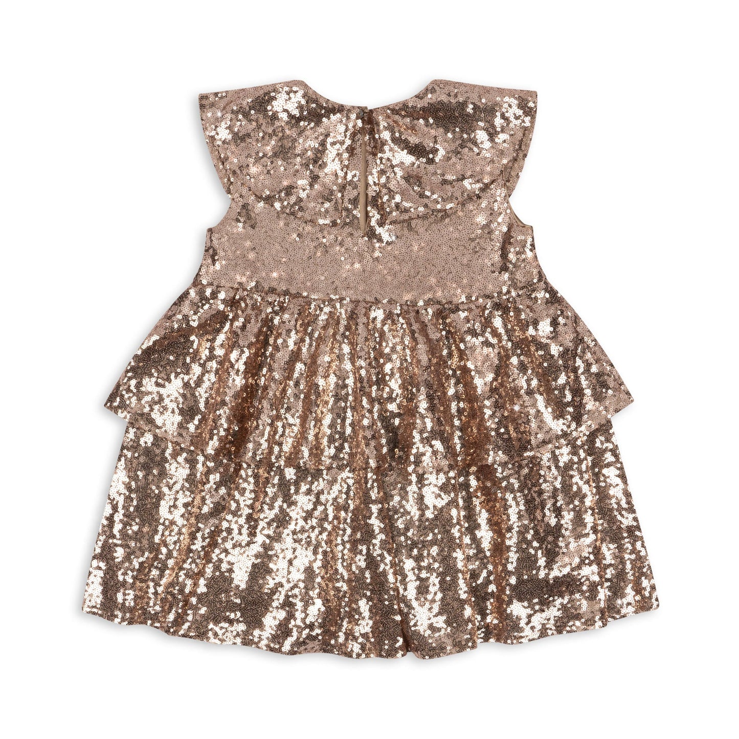 STARLA SEQUIN DRESS - GOLD BLUSH