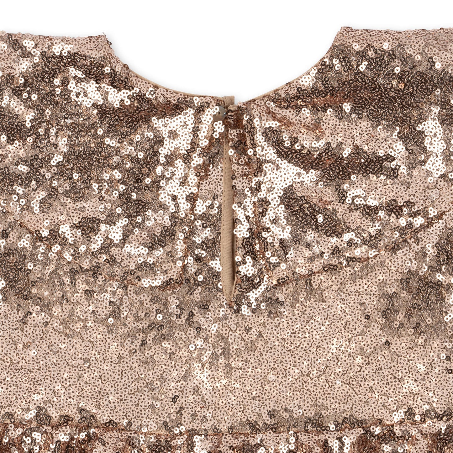 STARLA SEQUIN DRESS - GOLD BLUSH