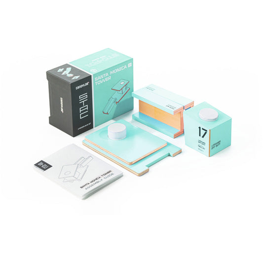 Teal Santa Monica Beach Tower