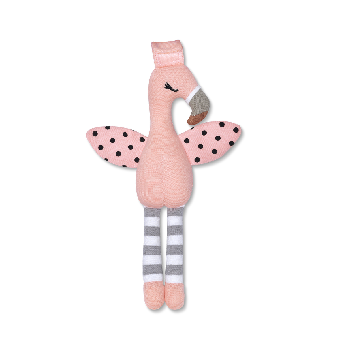 Franny Flamingo Pacifier Buddy