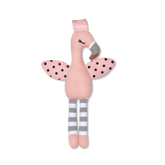 Franny Flamingo Pacifier Buddy