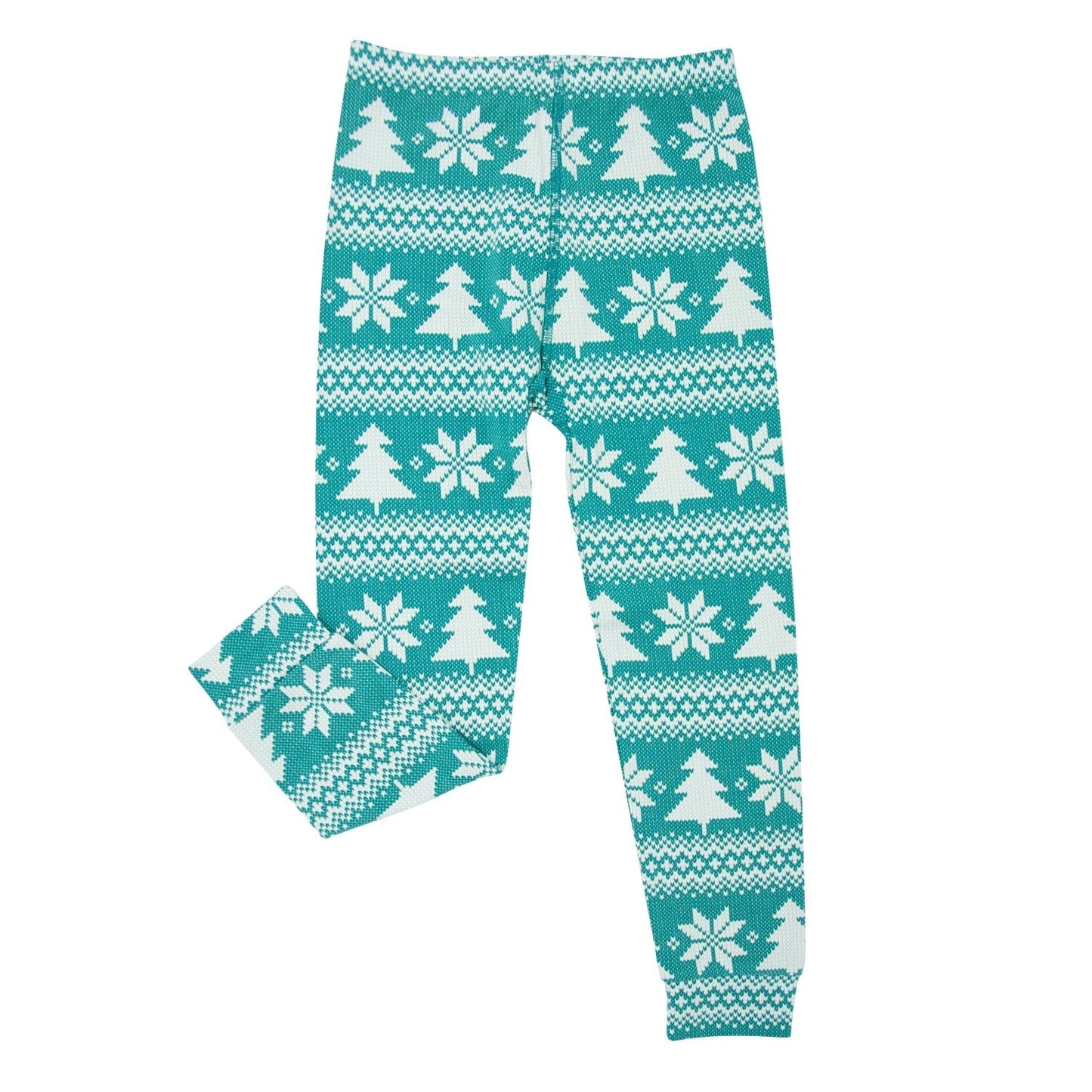 Big Kid Pajama - Fair Isle Trees