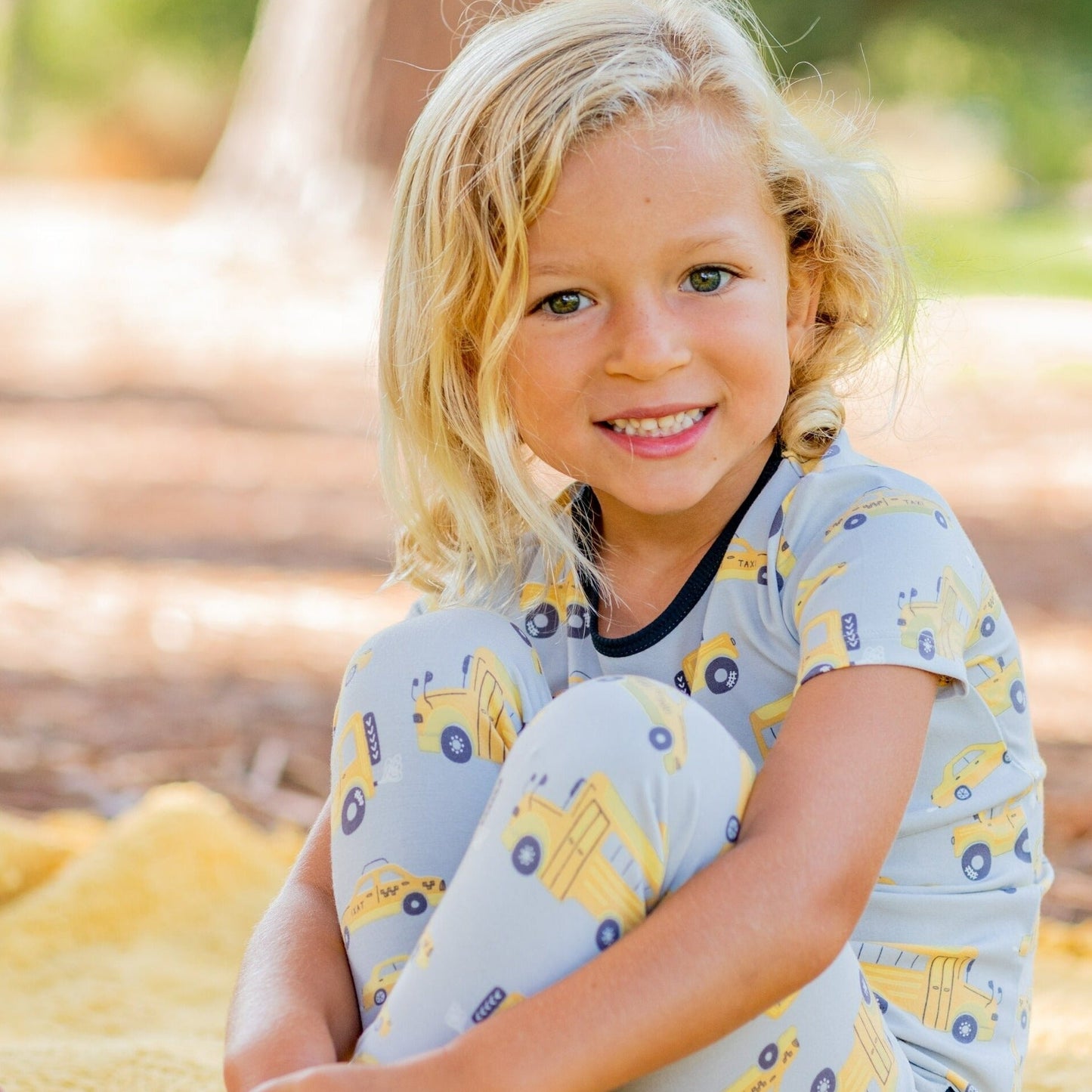Big Kid PJ S/S - City Cars