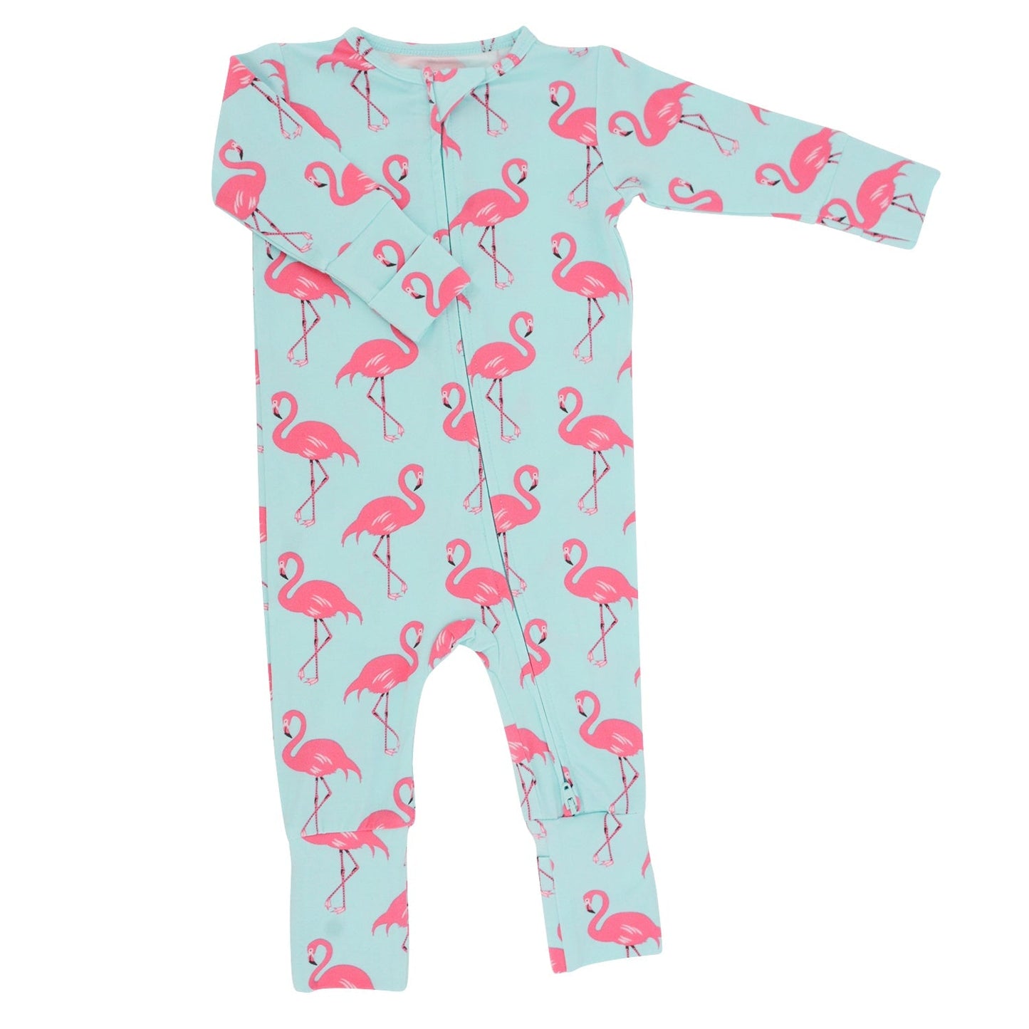 Convertible Romper - Flamingo