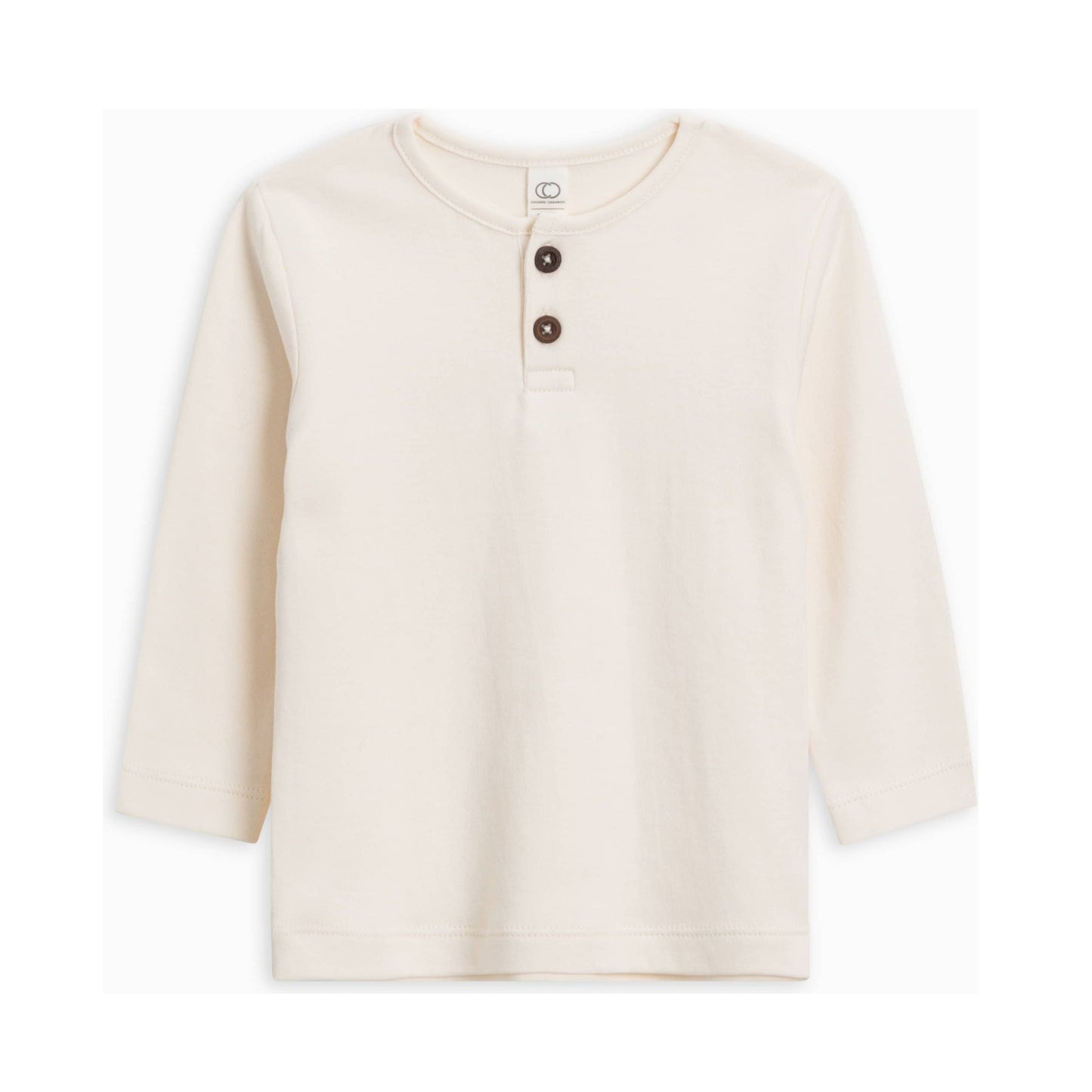 Reef Henley Long Sleeve - Ivory
