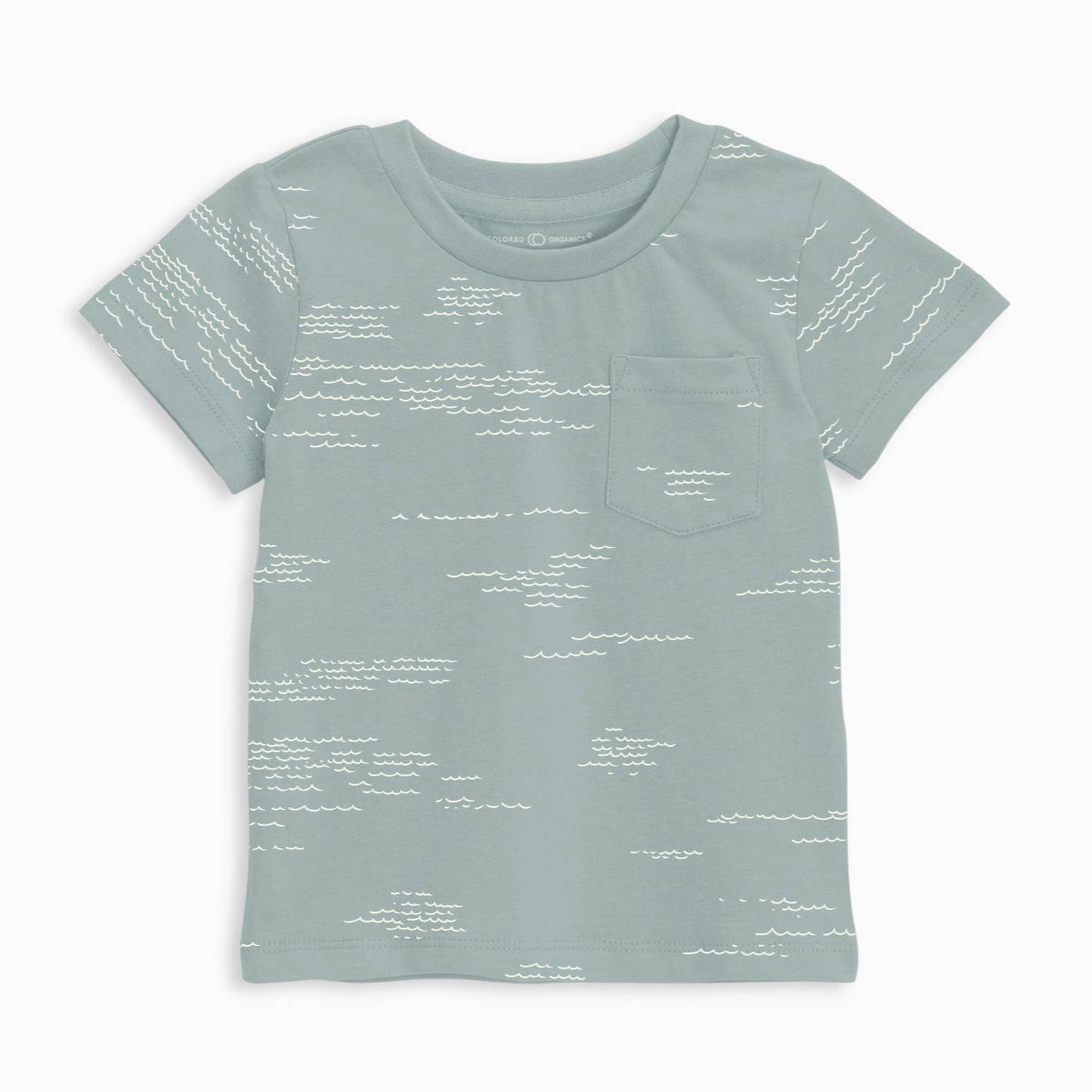 Everest Pocket Tee - Waves / Ocean