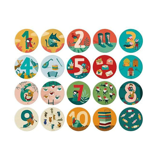 Ten Tales Memory Counting Game