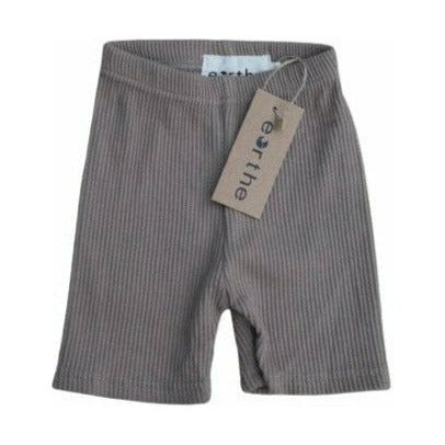Ribbed Biker Short / Oak