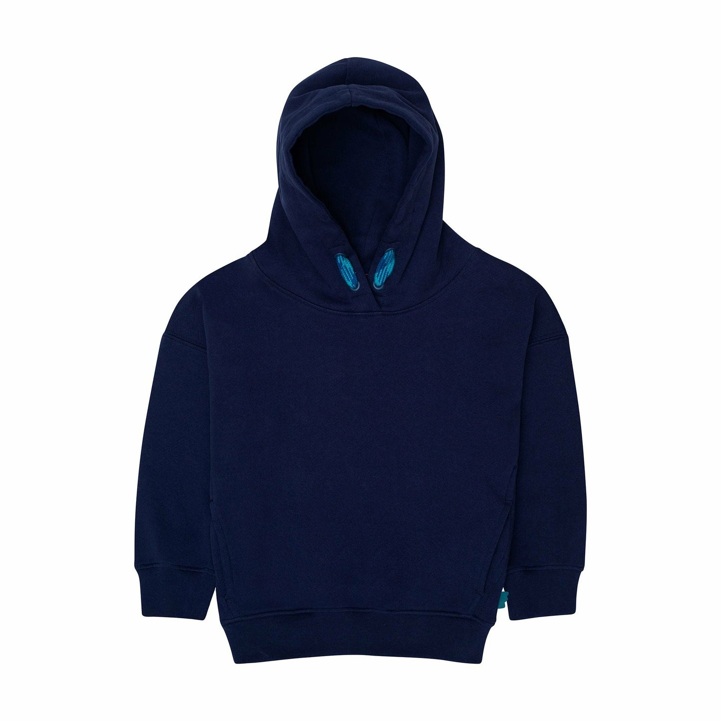 Conversation Crew Patch Hoodie - Navy