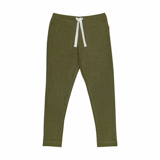 Patch Pocket Leggings - Olive