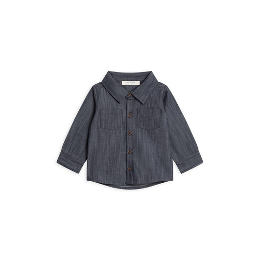 Hayes Collared Shirt: Chambray