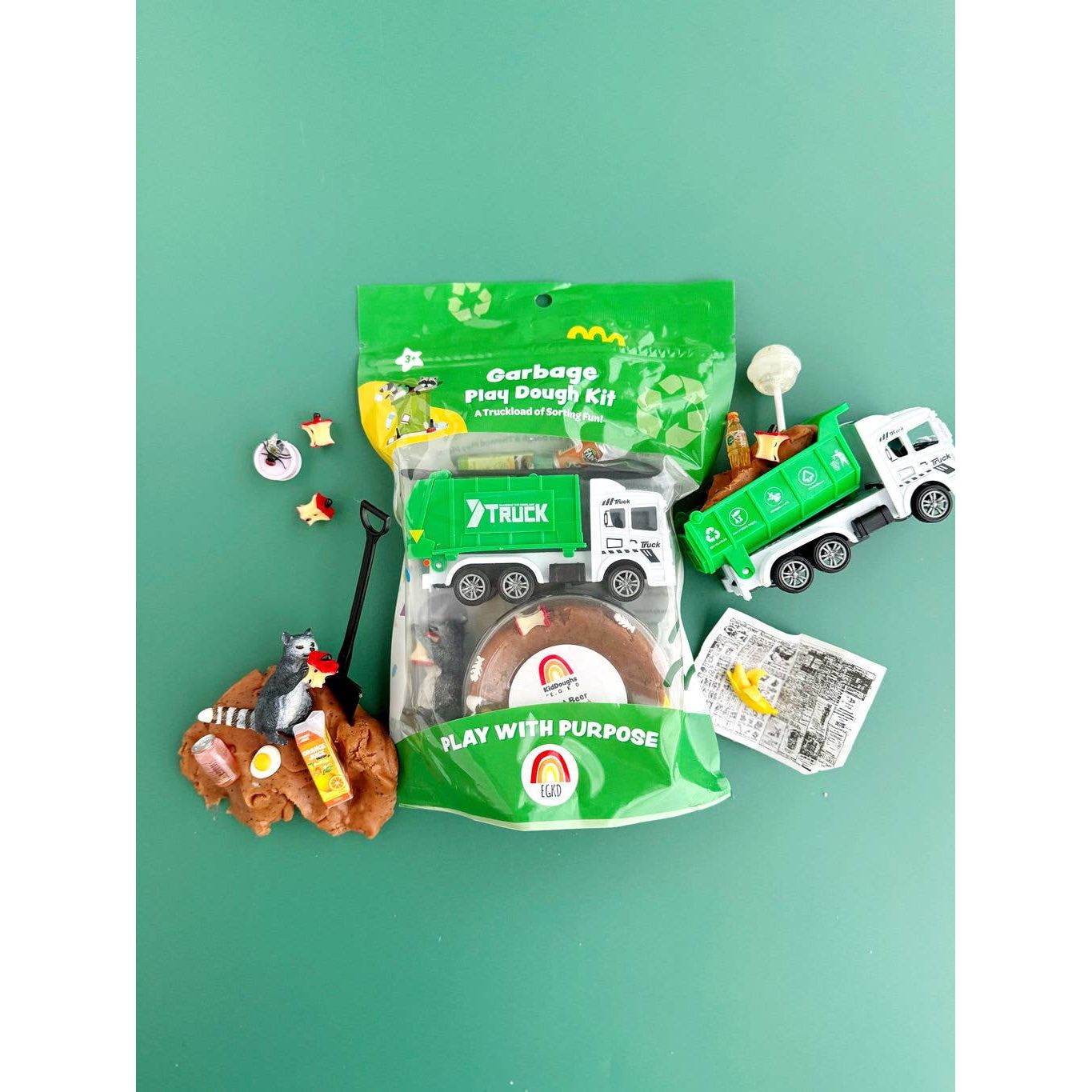 Garbage (Root Beer) KidDough Play Kit