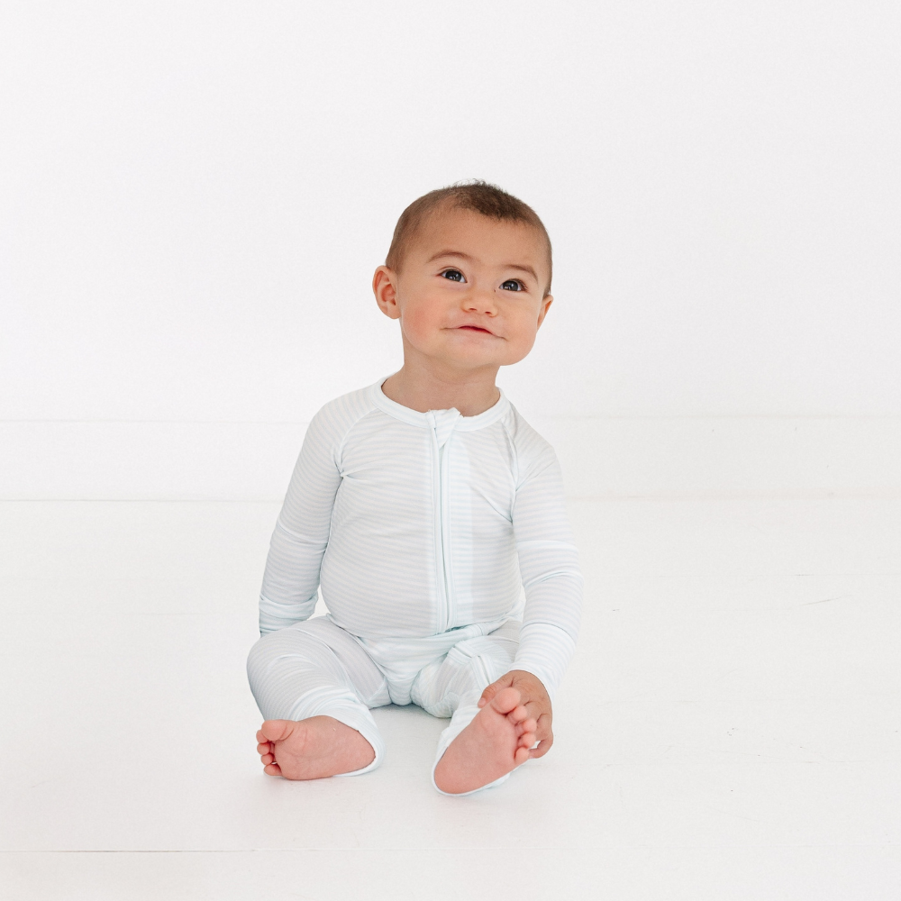 Cloud Stripe Bamboo Sleeper