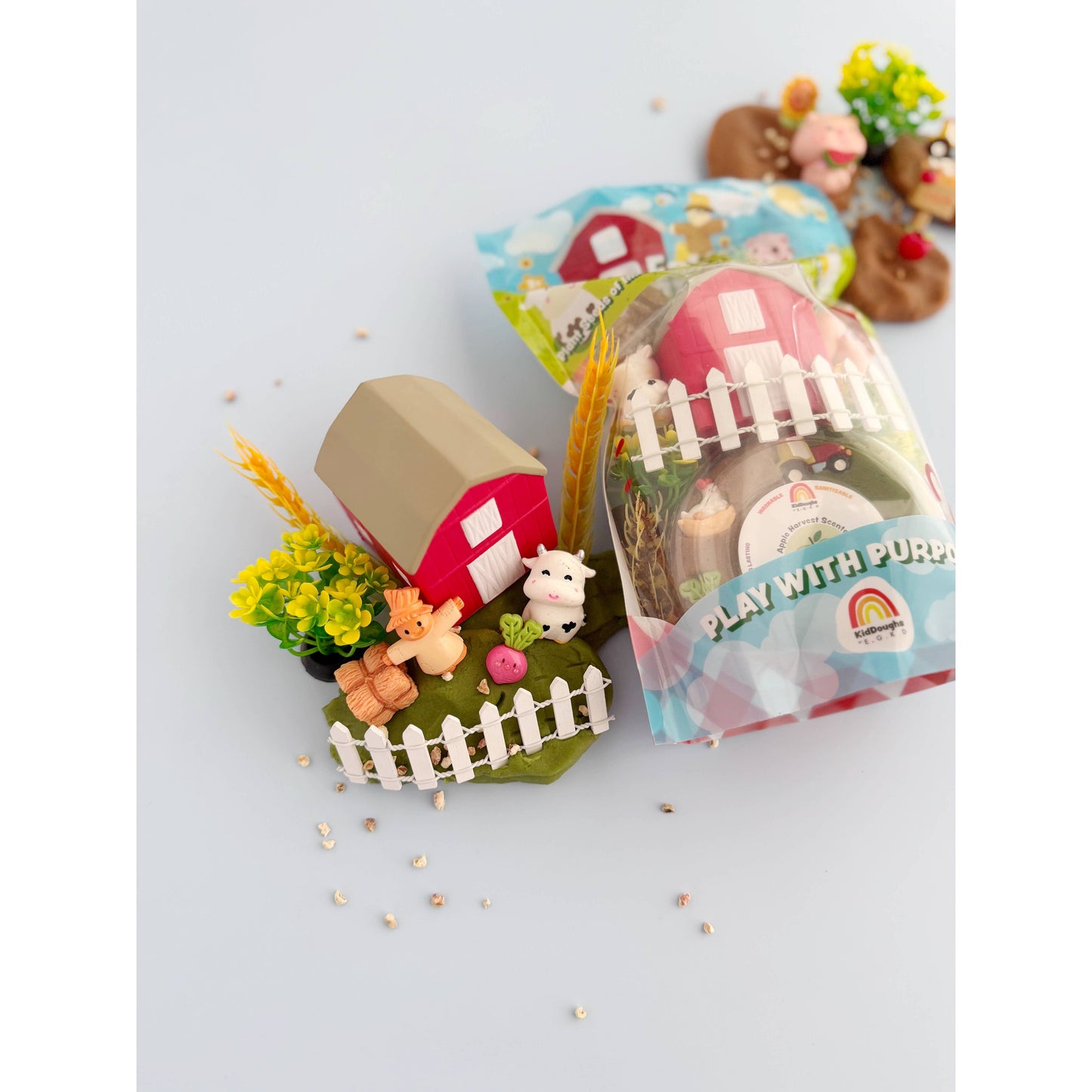 Farm KidDough Play Kit