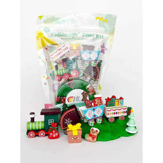 Christmas Train Sensory Play Dough Play Kit