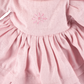 Amelia Lt. Brown Hair Doll in Pink Linen Dress
