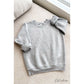 OAT COLLECTIVE - BASIC SOLID  Unisex Graphic Sweatshirt: HEATHER ROYAL / 8/9