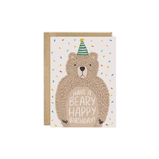 Bear - Birthday Card