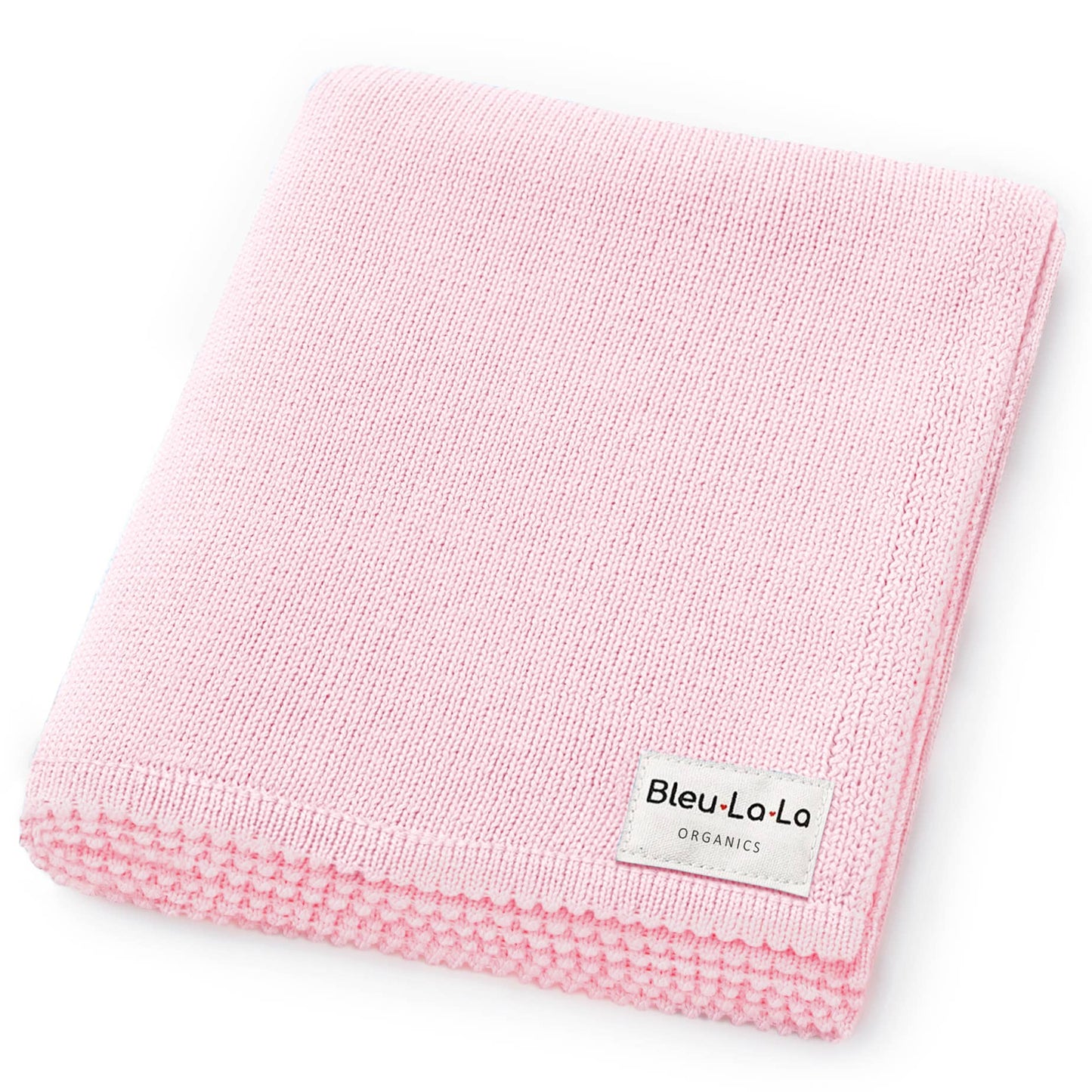 Bleu La La - 100% Organic Luxe Baby Blanket  : Oatmeal